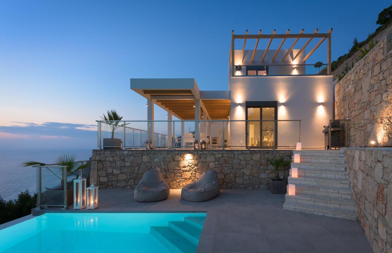 Kathisma Bay Villas - Luxury Villas - Villa Helios Kalamítsi Exteriér fotografie