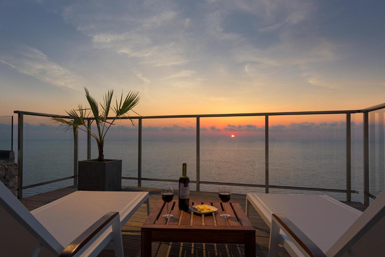 Kathisma Bay Villas - Luxury Villas - Villa Helios Kalamítsi Exteriér fotografie