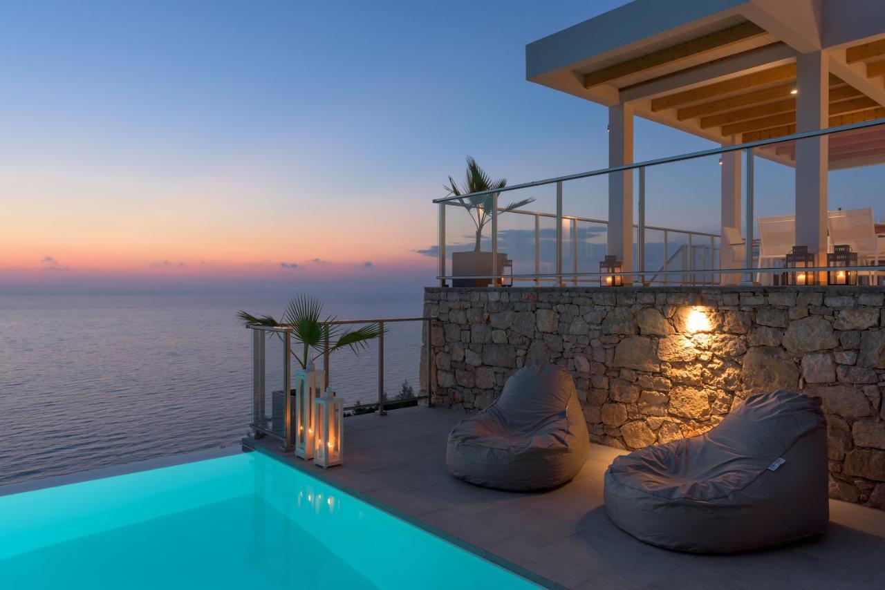 Kathisma Bay Villas - Luxury Villas - Villa Helios Kalamítsi Exteriér fotografie