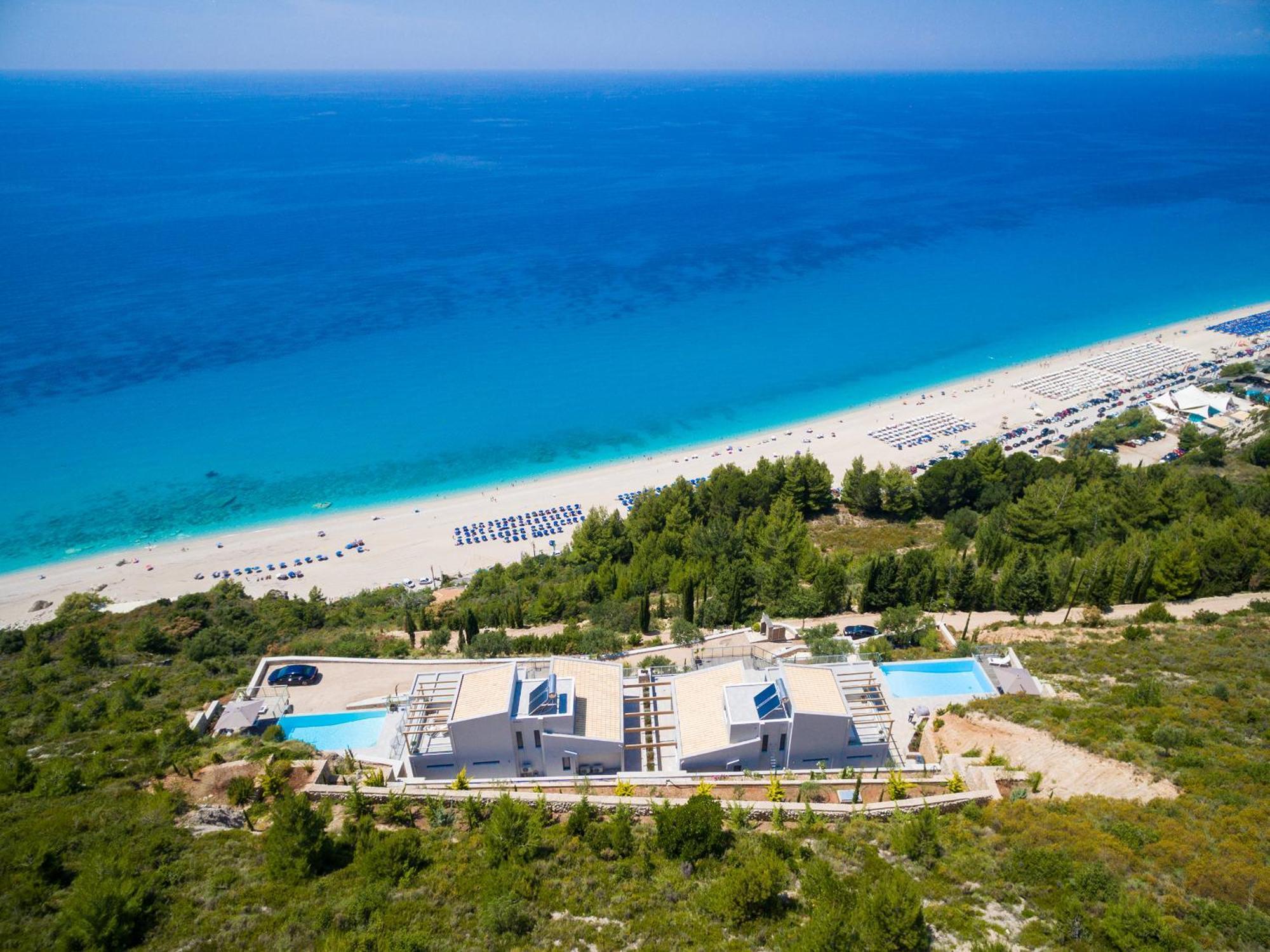 Kathisma Bay Villas - Luxury Villas - Villa Helios Kalamítsi Exteriér fotografie