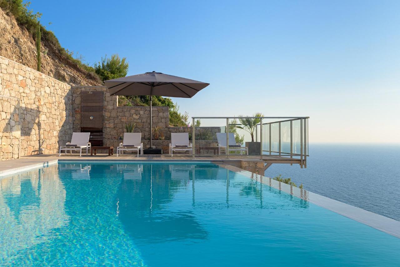Kathisma Bay Villas - Luxury Villas - Villa Helios Kalamítsi Exteriér fotografie