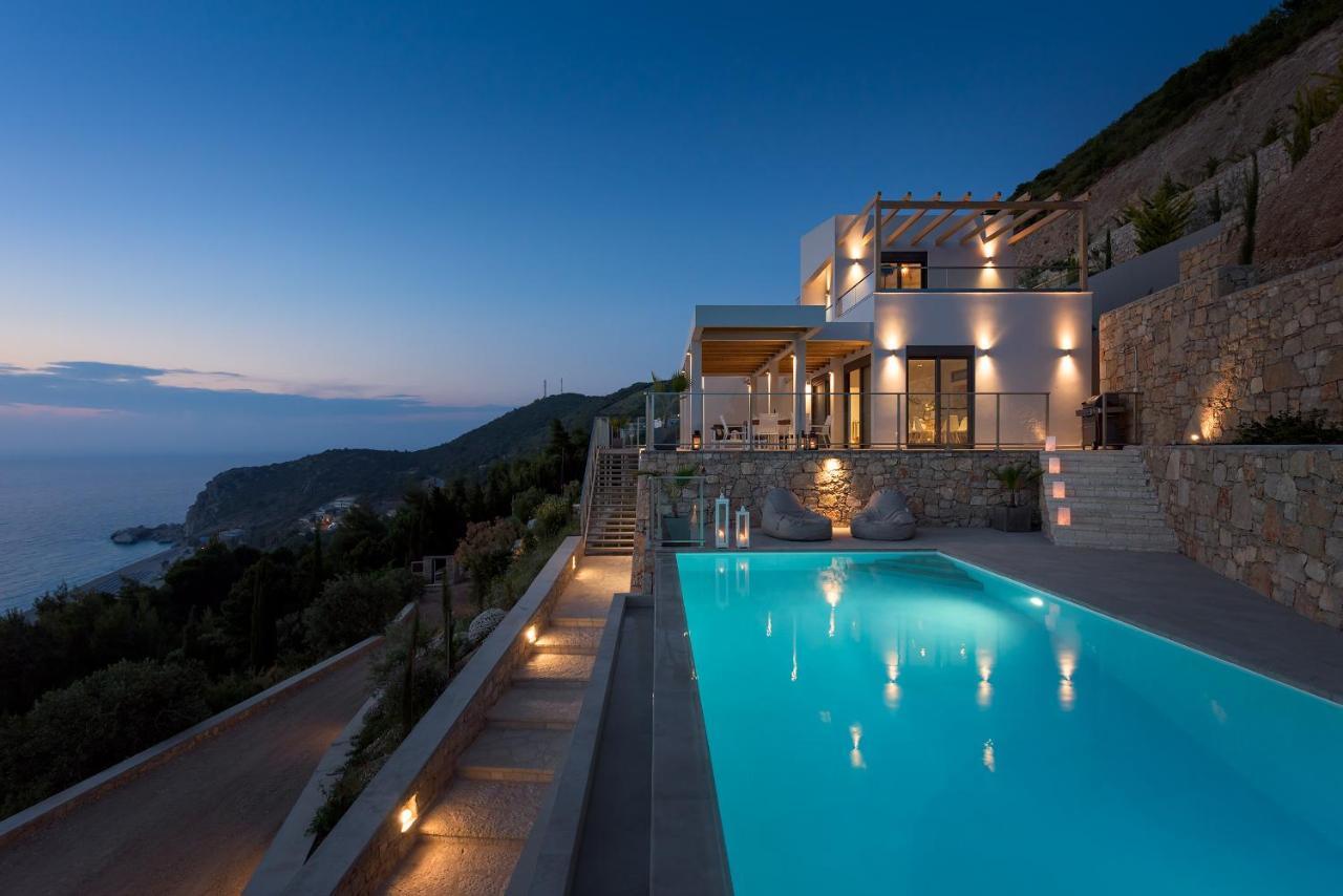 Kathisma Bay Villas - Luxury Villas - Villa Helios Kalamítsi Exteriér fotografie